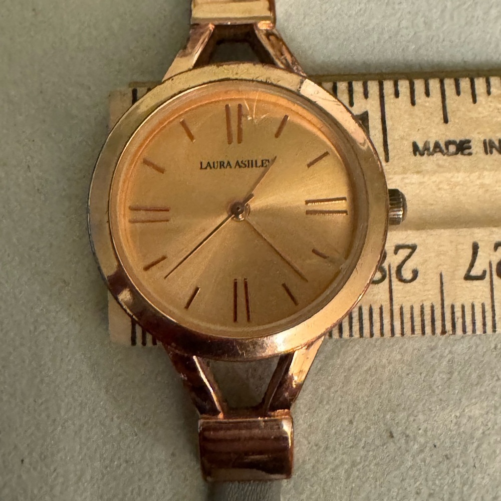 Laura Ashley Rose Gold Watch